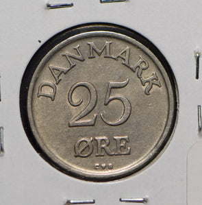 Denmark 1958 25 Ore  901376 combine shipping