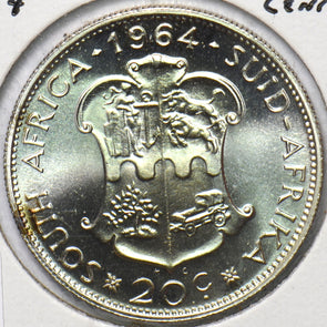 South Africa 1964 20 Cents 294339 combine shipping