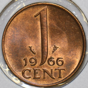 Netherlands 1966 Cent 152473 combine shipping