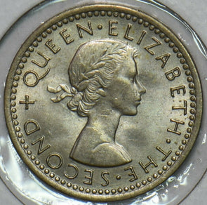 New Zealand 1963 3 Pence 196437 combine shipping