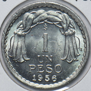 Chile 1956 S Peso 294906 combine shipping
