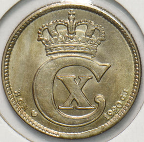 Denmark 1920 25 Ore 293231 combine shipping
