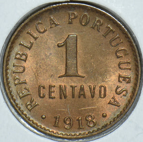 Portugal 1918 Centavo 191625 combine shipping