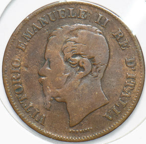Italy 1861 Vittorio Emanvele II 5 Centesimi 192216 combine shipping