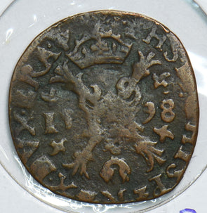 Spain 1598 2 Maravedis 198952 combine shipping