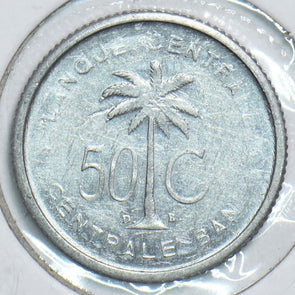 Belgian Congo 1954 50 Centimes 240958 combine shipping