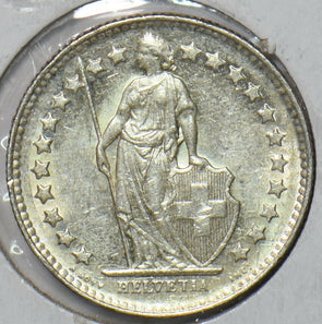 Switzerland 1948 1/2 Franc 151253 combine shipping