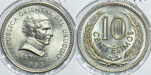 Uruguay 1965 10 Centesimos 198496 combine shipping