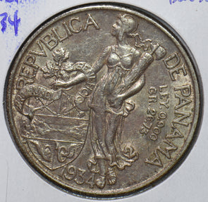 Panama 1934 Balboa P0276 combine shipping