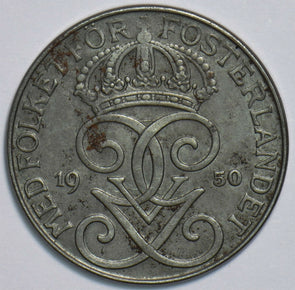 Sweden 1950 5 Ore 240675 combine shipping