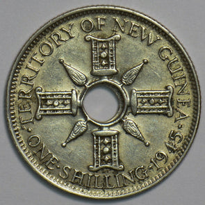New Guinea 1945 Shilling 298276 combine shipping