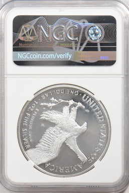 2021-W Silver Eagle EDMUND MOY HAND SIGNED LABEL T2 NGC PF70 ULTRA CAMEO NG1766