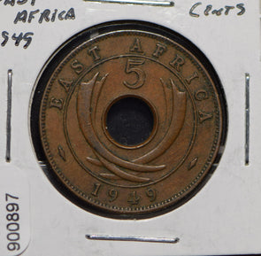 East Africa 1949 5 Cents  900897 combine shipping