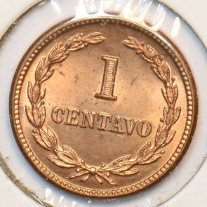 El Salvador 1956 Centavo Ch BU 295699 combine shipping