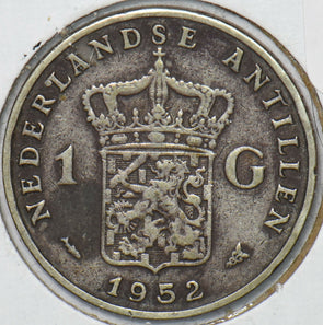 Netherlands Antilles 1952 Gulden 151315 combine shipping