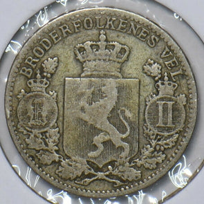 Norway 1899 25 Ore Lion animal 296683 combine shipping