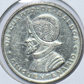 Panama 1953 1/4 Balboa  191833 combine shipping