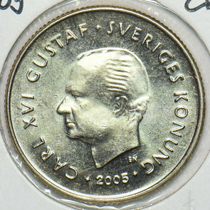 Sweden 2005 Krona Ch BU 903895 combine shipping