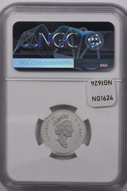 Canada 2001 5 Cents Silver NGC Proof 70 Ultra Cameo Royal Military College Perfe