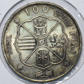 Spain 1967 100 Pesetas 294862 combine shipping
