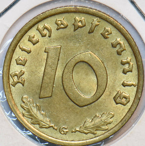 Germany 1938 Low Mintage 10 Pfennig Eagle animal 490397 combine shipping