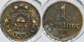 Latvia 1935 Santim 198334 combine shipping
