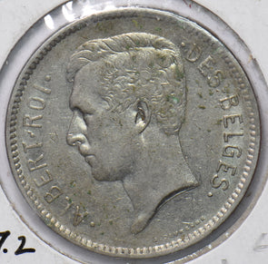 Belgium 1932 5 Francs 294680 combine shipping