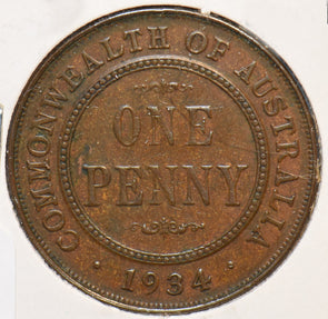 Australia 1934 Penny 240020 combine shipping