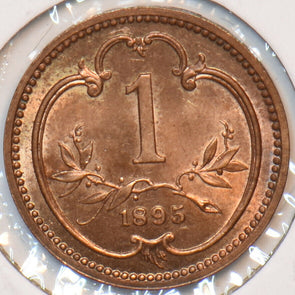 Austria 1895 Heller Eagle animal 194862 combine shipping
