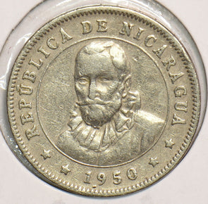 Nicaragua 1950 25 Centavos 199116 combine shipping