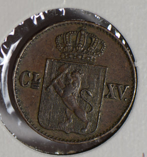 Norway 1867 1/2 Skilling  N0177 combine shipping