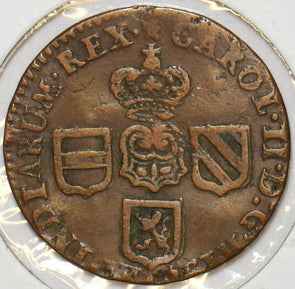 Spanish Netherlands 1672 Liard 491333 combine shipping