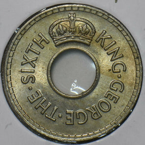 Fiji 1952 1/2 Penny 196329 combine shipping