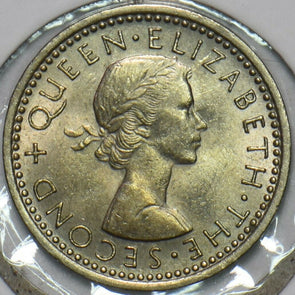 New Zealand 1957 3 Pence 196431 combine shipping