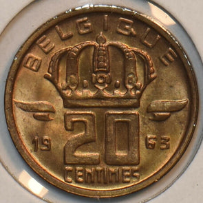 Belgium 1963 20 Centimes 152020 combine shipping