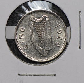 Ireland 1940 3 Pence Rabbit animal  290610 combine shipping