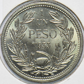 Chile 1933 Peso Vulture animal 293308 combine shipping