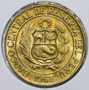 Peru 1966 25 Centavos 196607 combine shipping