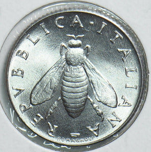 Italy 1955 2 Lire Beeanimal 904454 combine shipping
