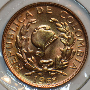 Colombia 1969 10 Centavos 196061 combine shipping