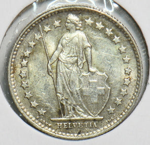 Switzerland 1951 1/2 Franc 240591 combine shipping