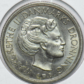 Denmark 1977 Margrethe II Krone Lion animal 192165 combine shipping
