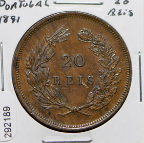 Portugal 1891 20 Reis  292189 combine shipping