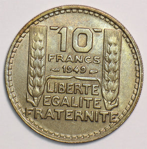 France 1949 10 Francs 199305 combine shipping