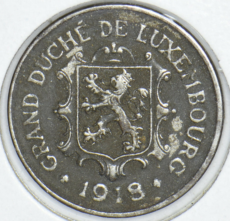 Luxembourg 1918 10 Centimes 291226 combine shipping