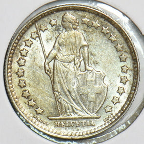 Switzerland 1952 1/2 Franc 240571 combine shipping