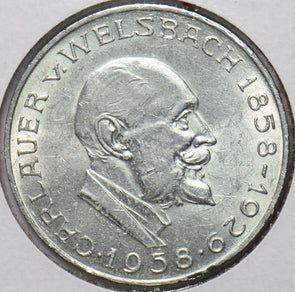 Austria 1958 25 Schilling UNC 192820 combine shipping