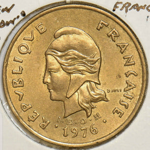 French New Caledonia 1976 100 Francs 297924 combine shipping