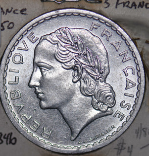 France 1950 5 Francs  290001 combine shipping