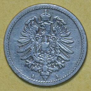 Germany 1889 5 Pfennig 191965 combine shipping